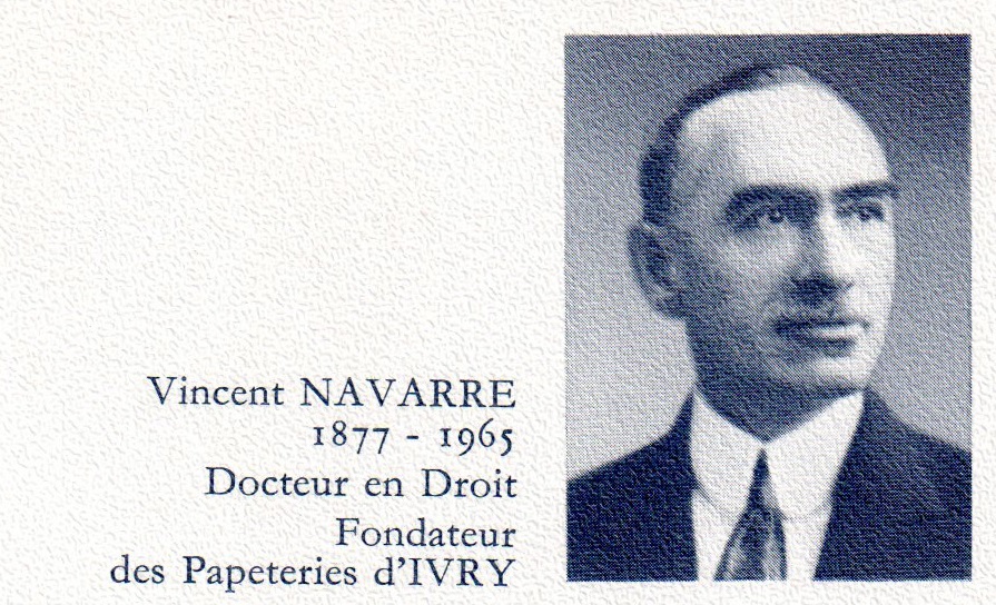 Vincent Navarre Papeterie d'Ivry